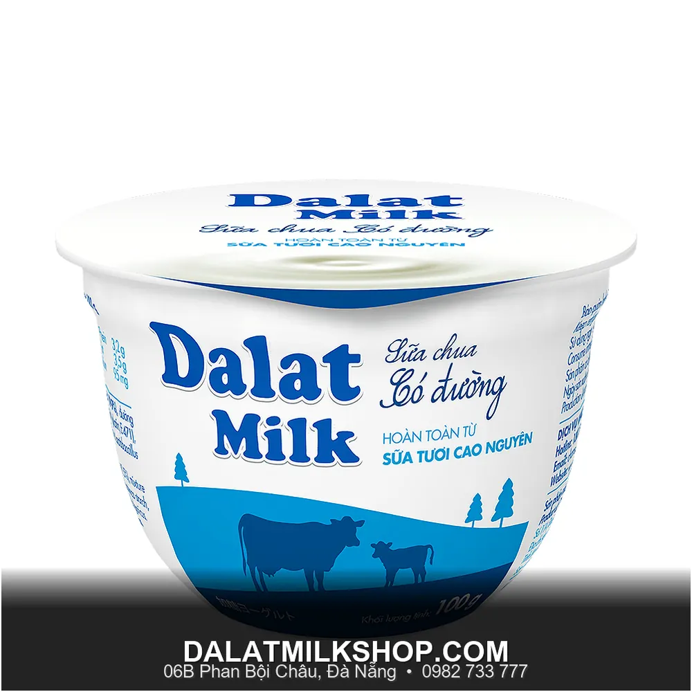 Sua Chua Co Duong Dalatmilk 100G