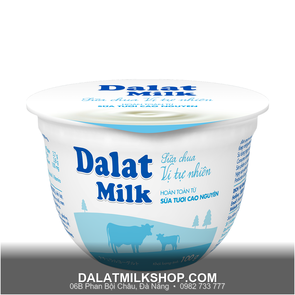 Sua Chua Vi Tu Nhien Dalatmilk 100G