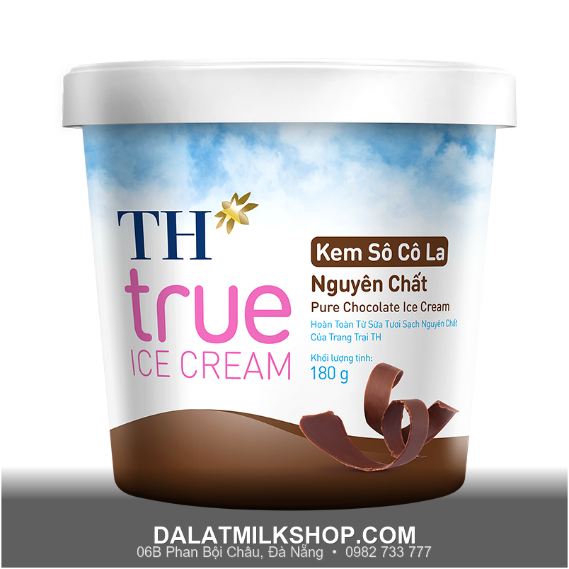 Kem hộp TH True Milk Socola 180g