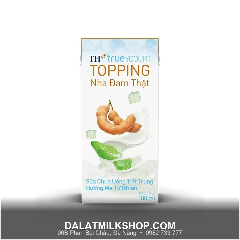 Sữa chua uống TH tiệt trùng hương me 180ml