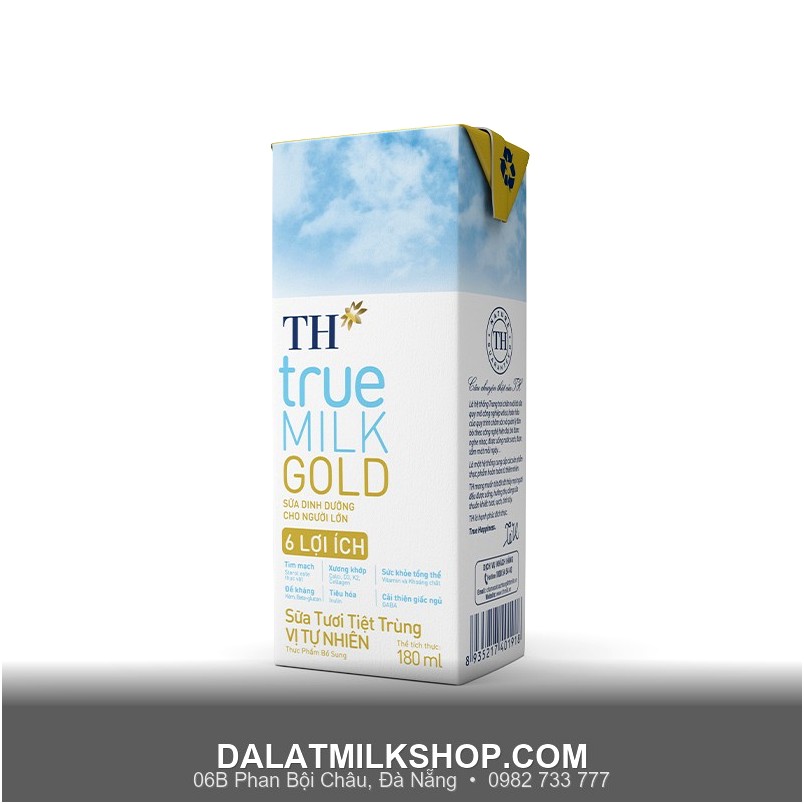 Sữa tiệt trùng TH True Milk HiLo 180ml