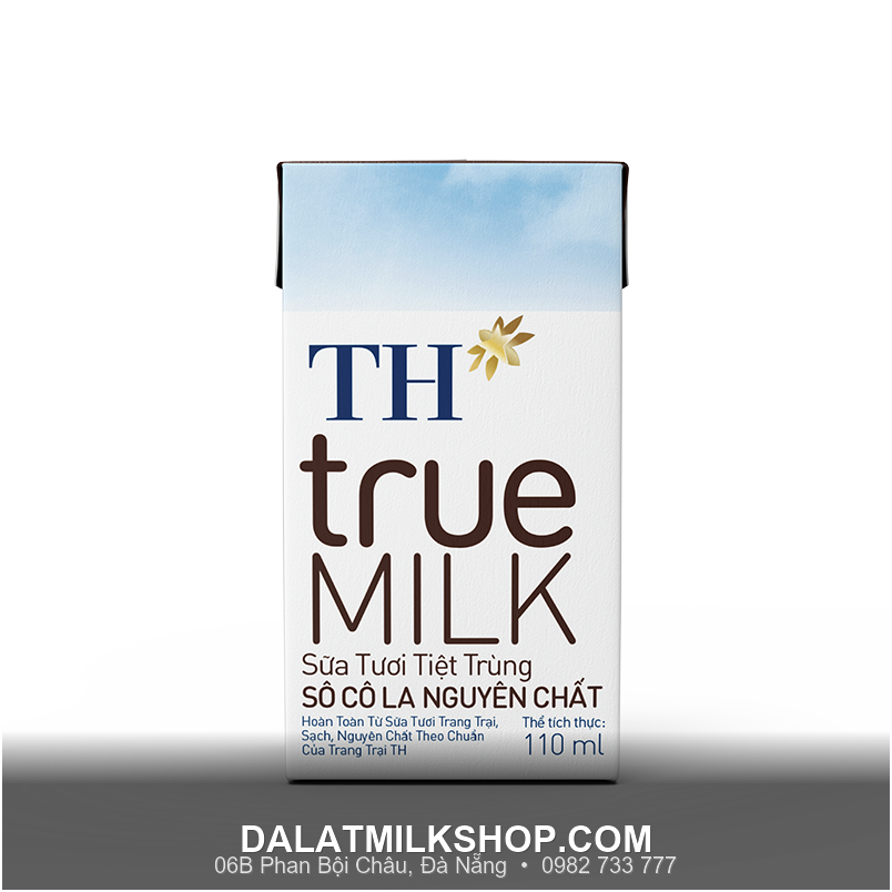 Sữa TH socola nguyên chất 110ml