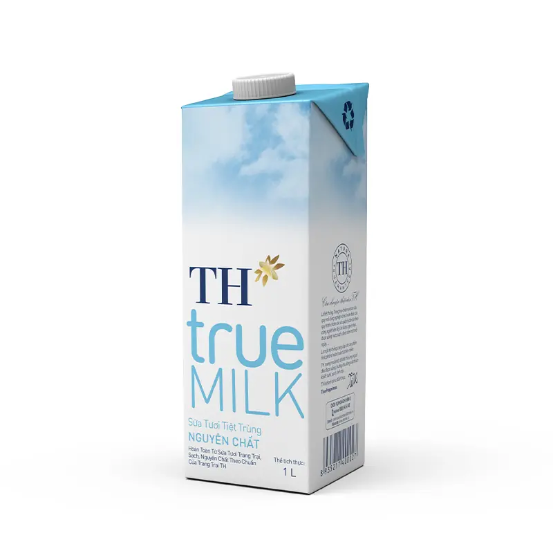 Sữa tươi tiệt trùng TH True Milk tại Đà Nẵng — nhiều hương vị