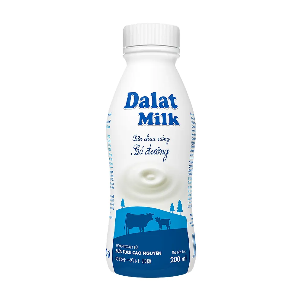 Sữa Chua Uống  - Dalatmilk  - Dalatmilkshop Đà Nẵng