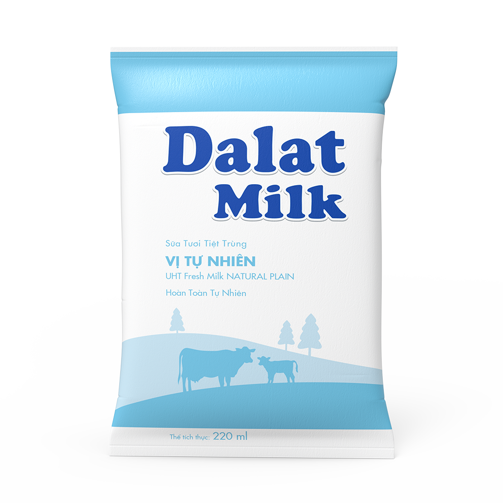 Sữa tươi tiệt trùng Vị Tự Nhiên 220ml