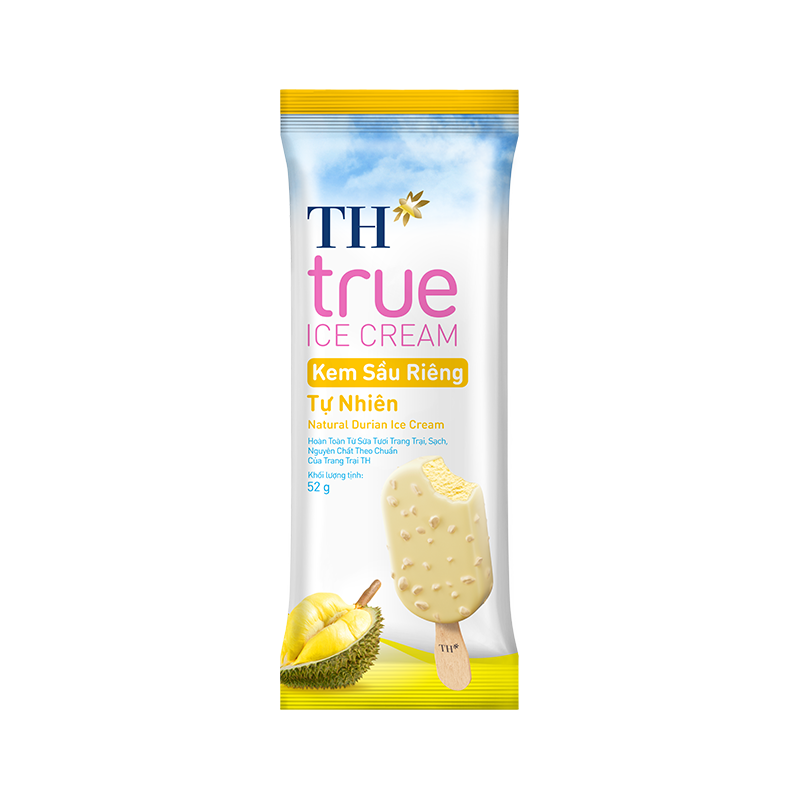 Kem que sầu riêng tự nhiên TH True Ice Cream