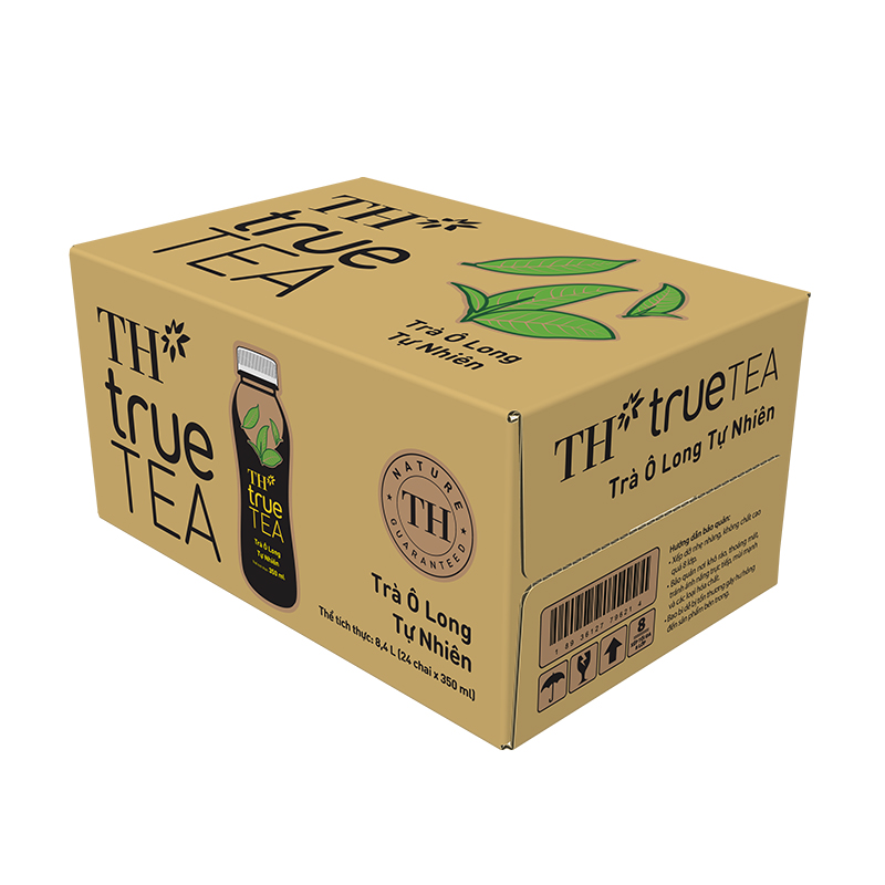 Chai trà ô long tự nhiên TH true TEA