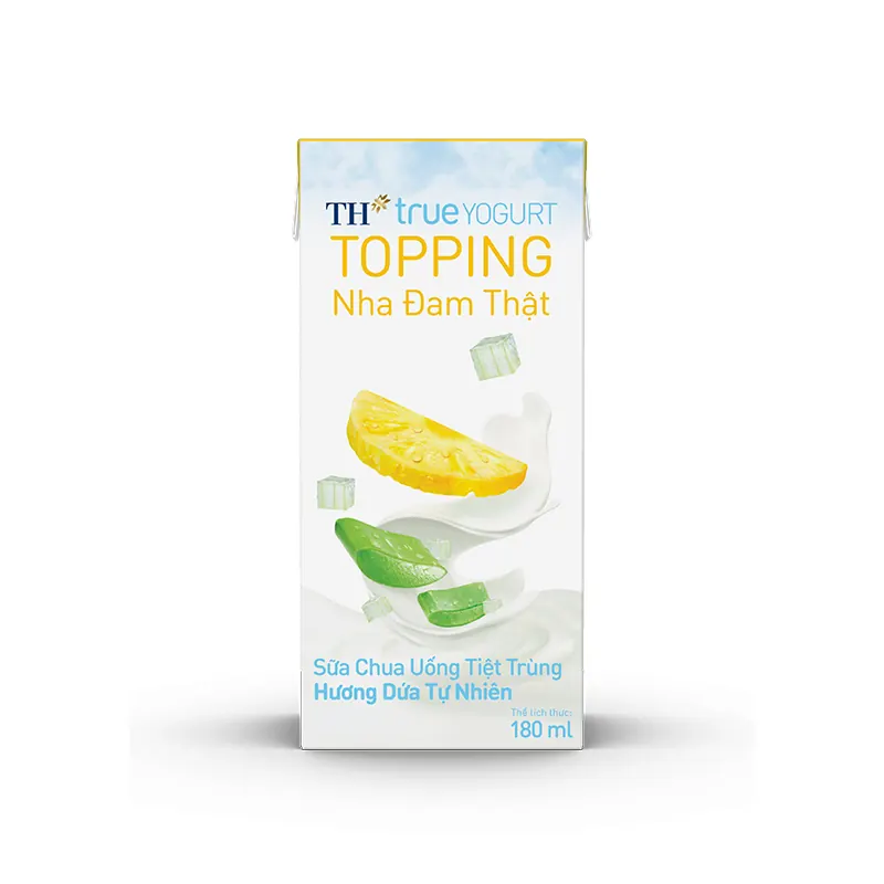 Питьевой йогурт 180 мл - Dalatmilk 180 мл - Dalatmilkshop Дананг