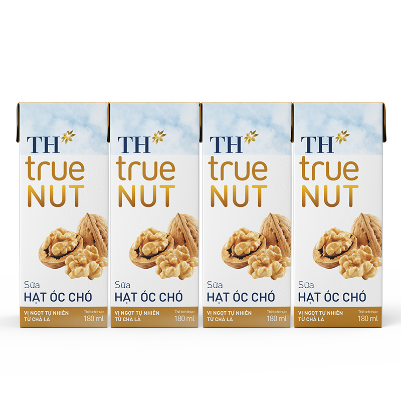 Hộp sữa hạt óc chó 180ml TH true NUT