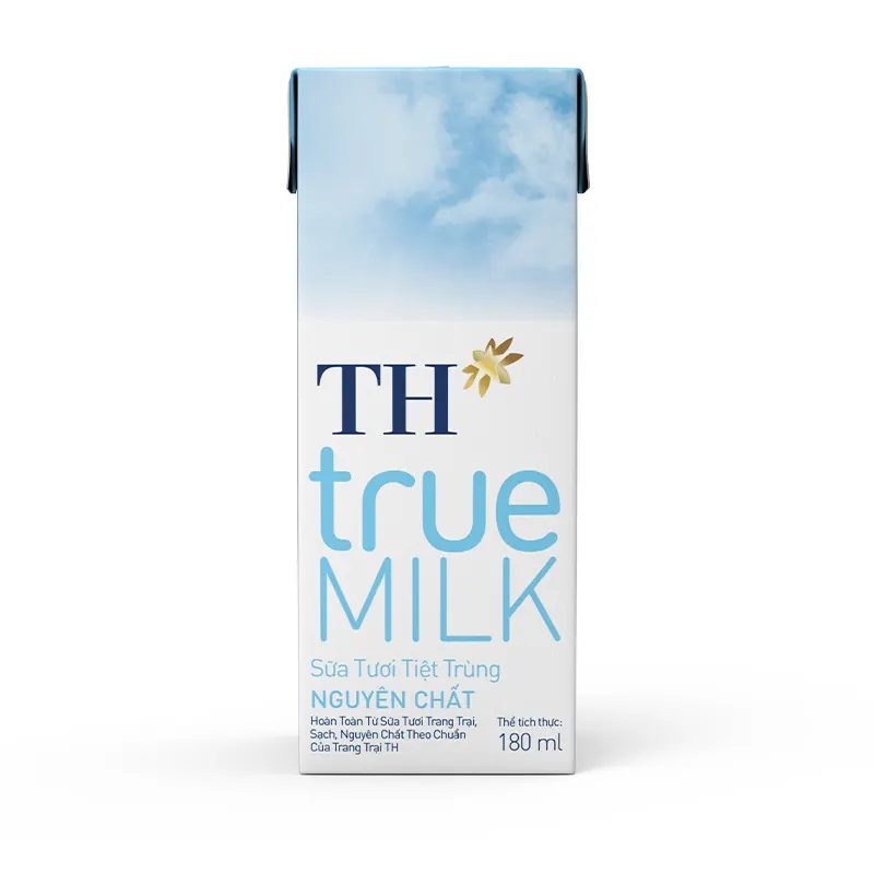 Sữa Tươi 180ml - TH 180ml - Dalatmilkshop Đà Nẵng