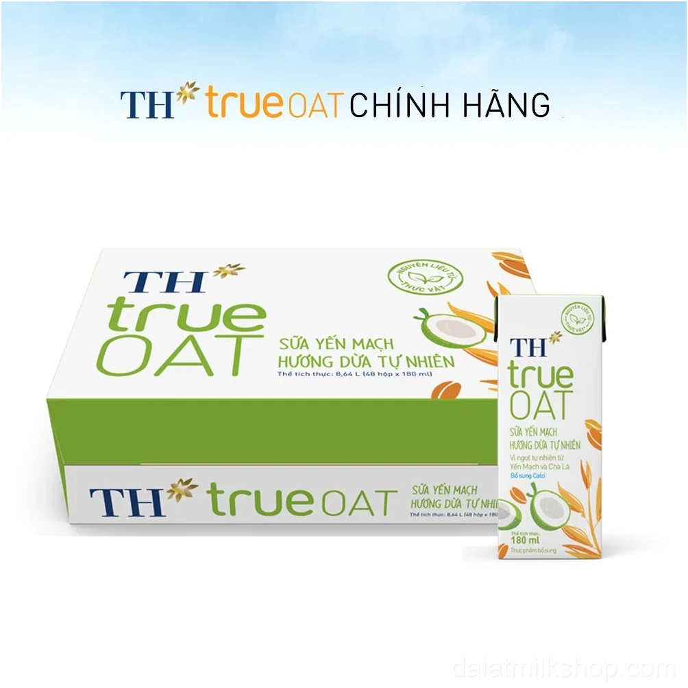 Hinh 07 2025 thung 48 hop sua yen mach huong dua tu nhien th true oat 180ml 180 ml x
