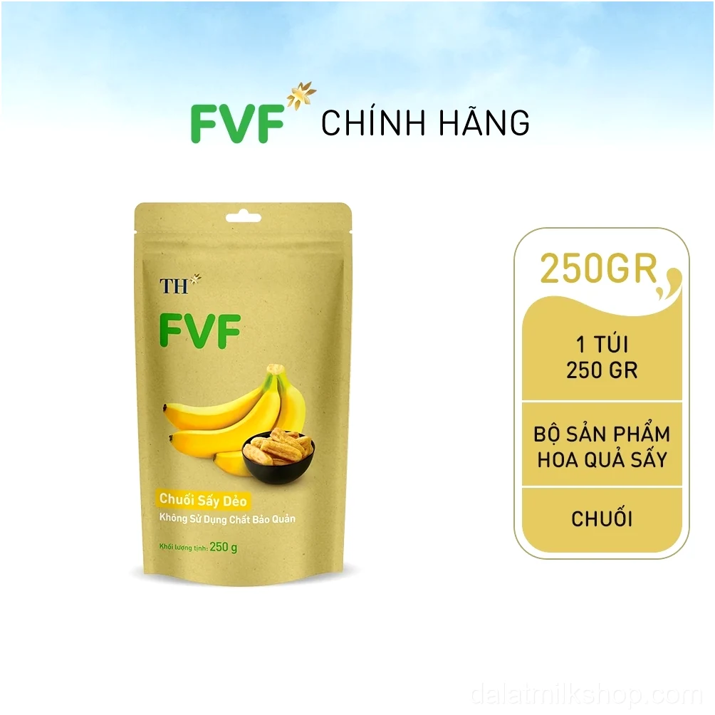 Chuối Sấy Dẻo FVF 250g